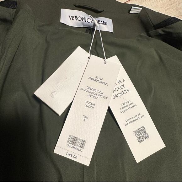 VERONICA BEARD Dickey Pantsuit Jacket Hutchinson Blazer Arte Pants Loden Green 4 - Picture 12 of 16